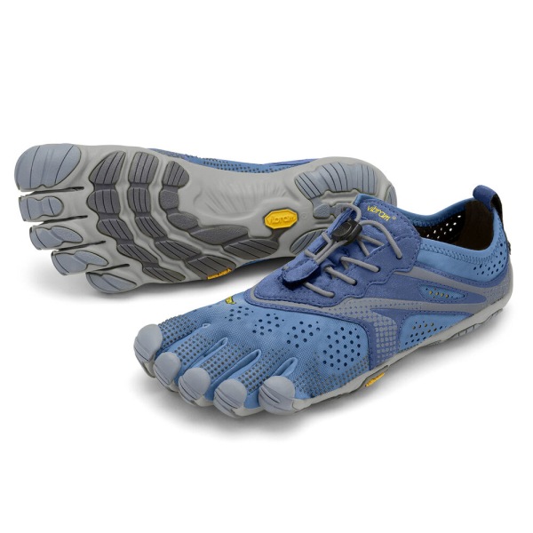 Damske Bezecke Topanky Vibram Slovensko - FiveFingers V-Run Modre / Modre | 8196NWBUQ